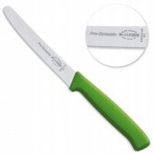 Nóż uniwersalny PRO-DYNAMIC, z ząbkowanym ostrzem, długość 11 cm, jasny zielony, DICK 8501511-23